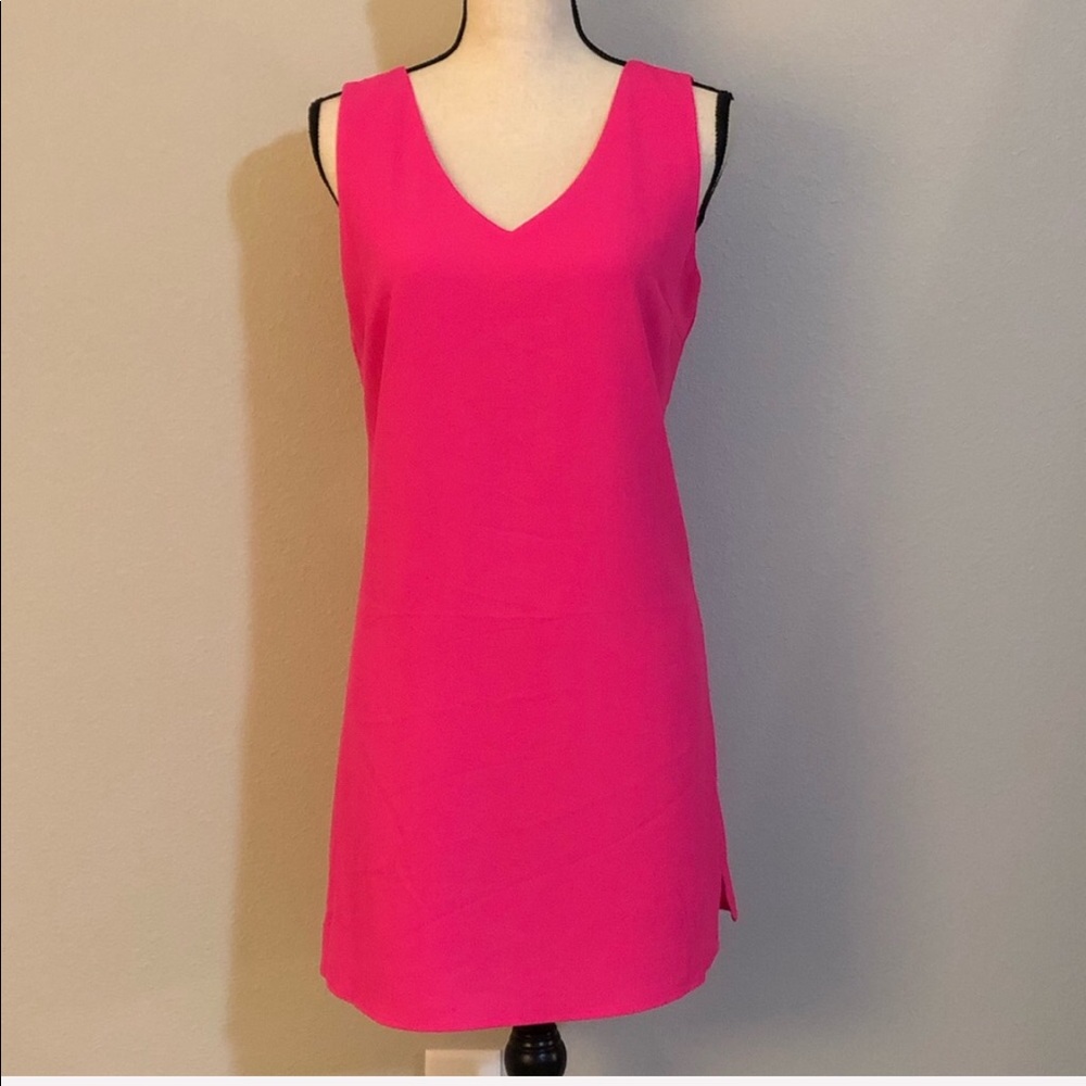 NWT Skies are Blue Sharen V-Neck Shift Dress